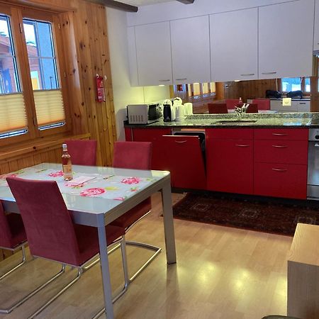 Haus Alpenperle Apartment Saas-Almagell ห้อง รูปภาพ