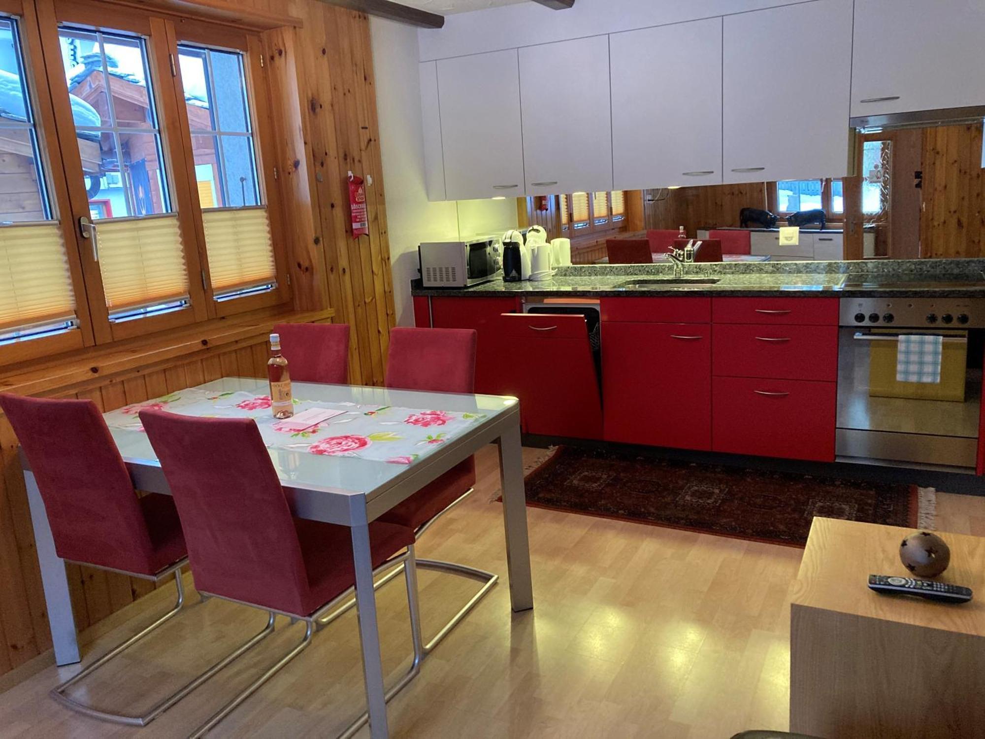 Haus Alpenperle Apartment Saas-Almagell ห้อง รูปภาพ
