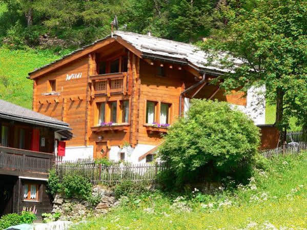Haus Alpenperle Apartment Saas-Almagell ภายนอก รูปภาพ