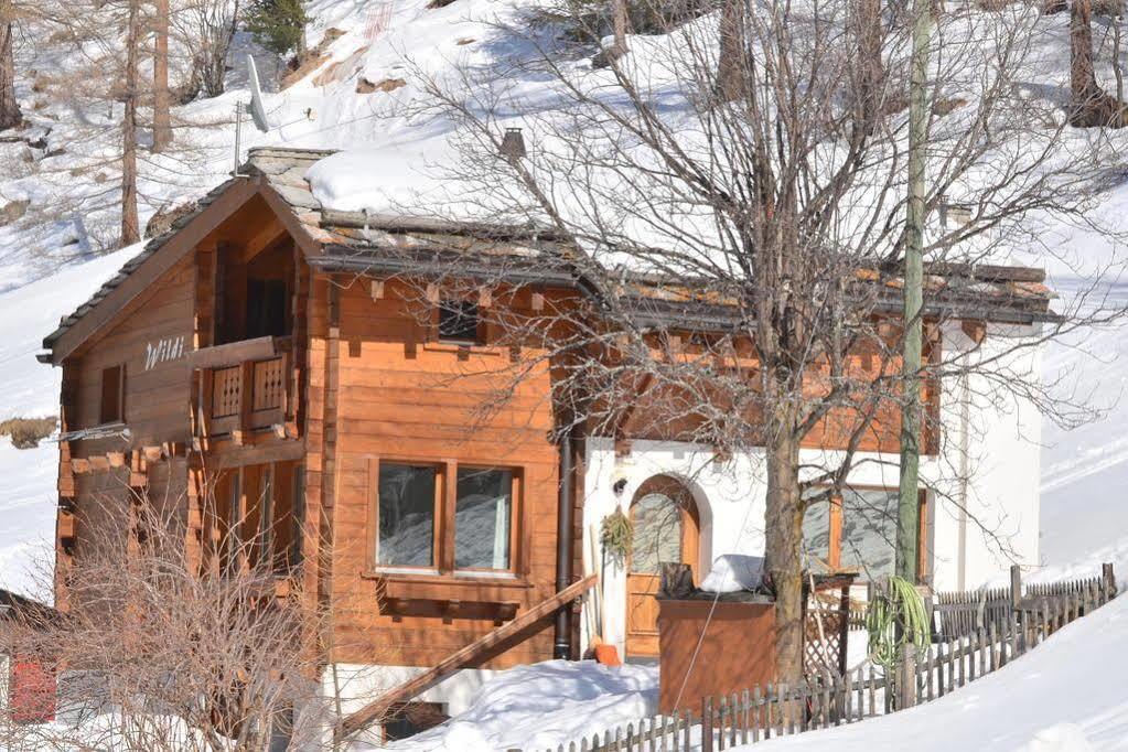 Haus Alpenperle Apartment Saas-Almagell ภายนอก รูปภาพ
