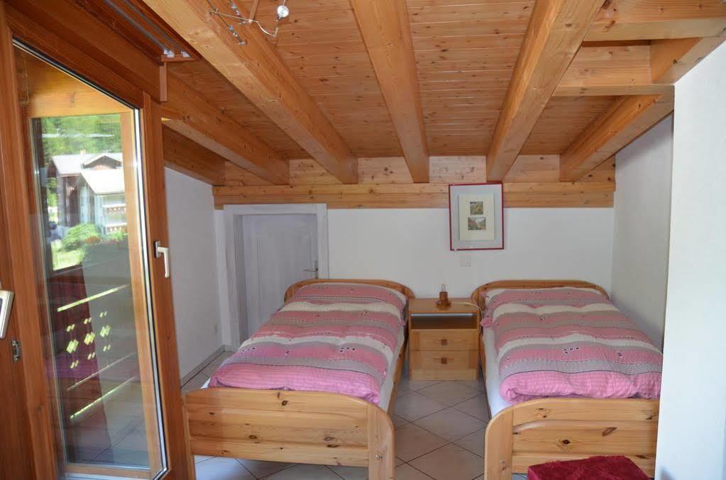 Haus Alpenperle Apartment Saas-Almagell ภายนอก รูปภาพ
